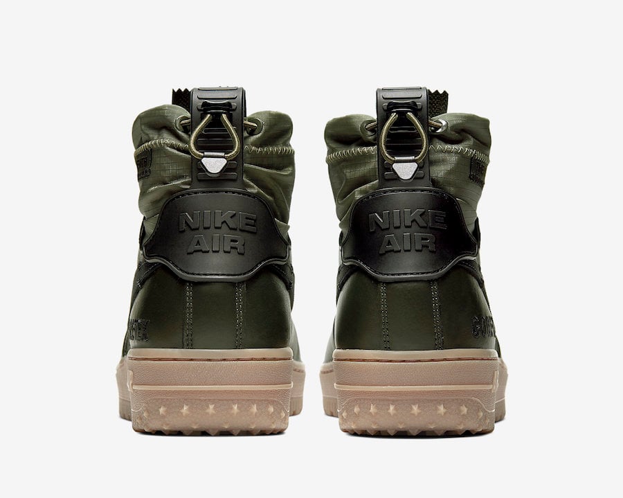 Nike Air Force 1 High Gore-Tex Olive Gum CQ7211-300 Release Date Info