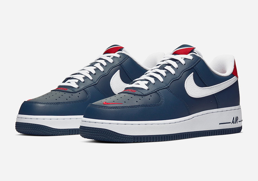 air force 1 low swoosh pack navy