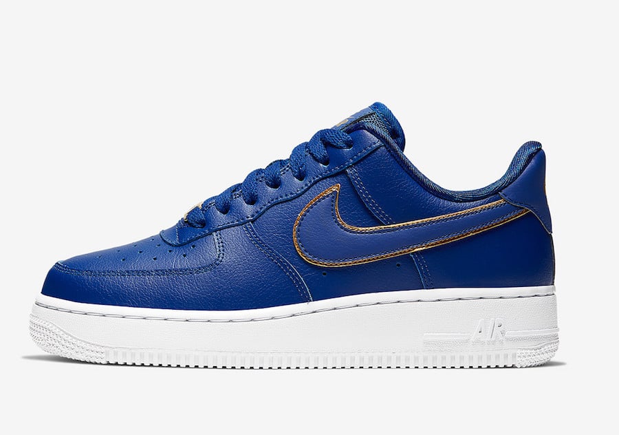 Nike Air Force 1 Low Blue Gold AO2132-401