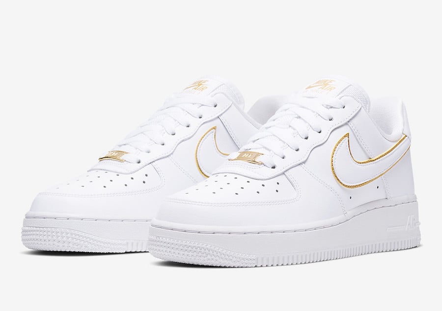 Nike Air Force 1 Low Gold Swoosh Pack 