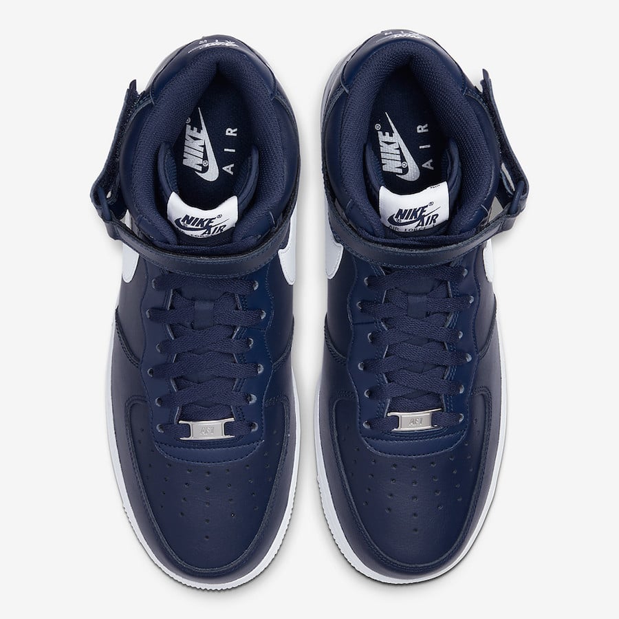 Nike Air Force 1 Mid Midnight Navy CK4370-400 Release Date Info