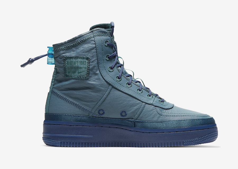 Nike Air Force 1 Shell Midnight Turquoise BQ6096-300 Release Date Info
