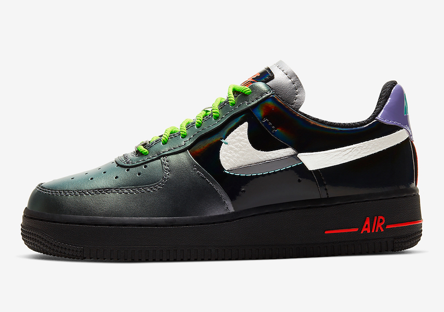Nike Air Force 1 Vandalized Iridescent CT7359-001 Release Date Info