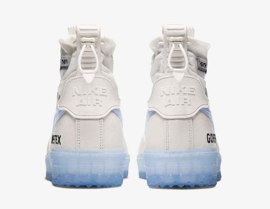 Nike Air Force 1 WTR Gore-Tex Phantom White CQ7211-002 Release Date Info