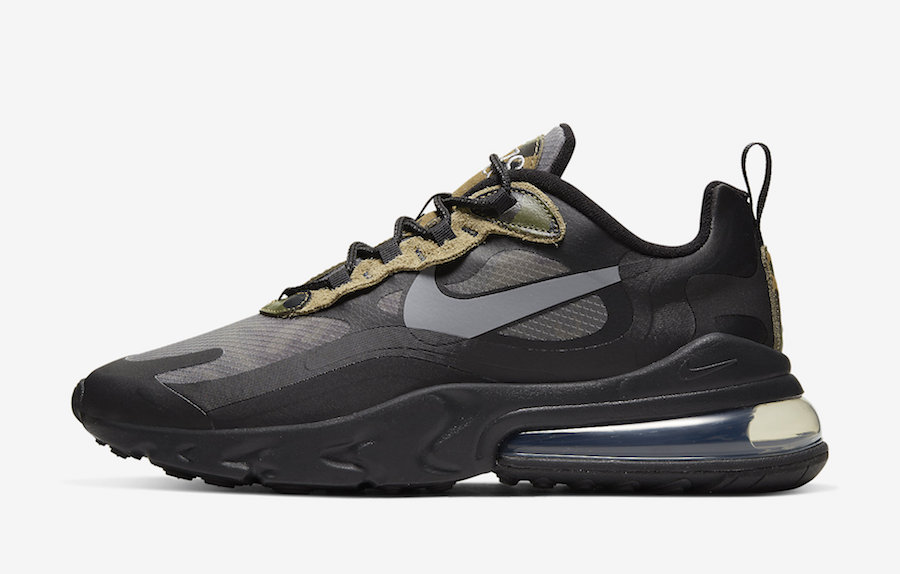 Nike Air Max 270 React Camo CT5528-001 Release Date Info