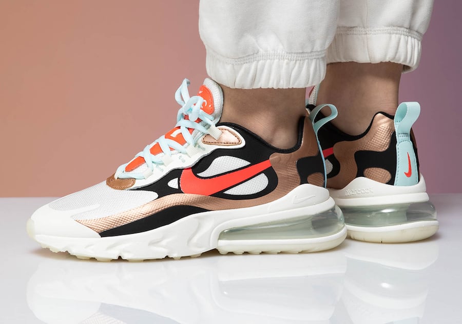 Nike Air Max 270 React ‘Metallic Red Bronze’ Starting to Release