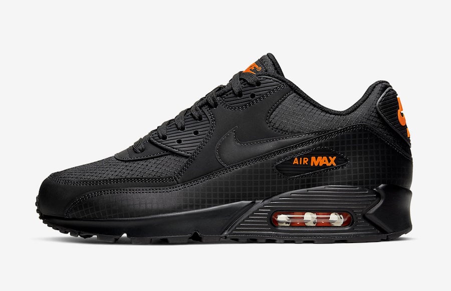 Nike Air Max 90 Black Orange CT2533-001 Release Date Info