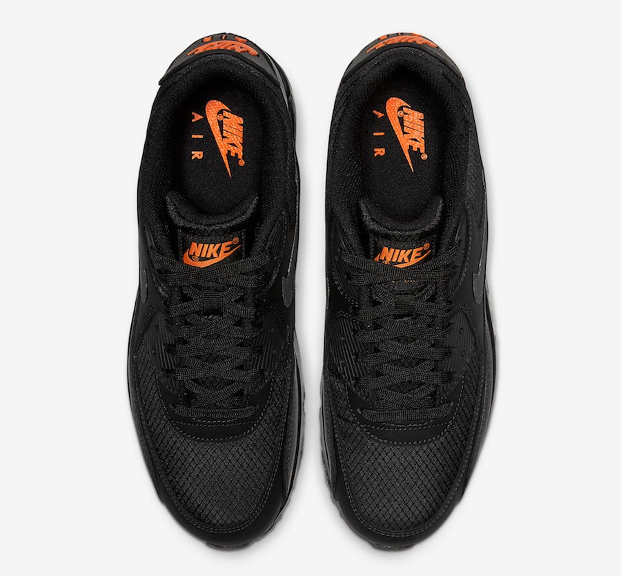 nike black and orange air max