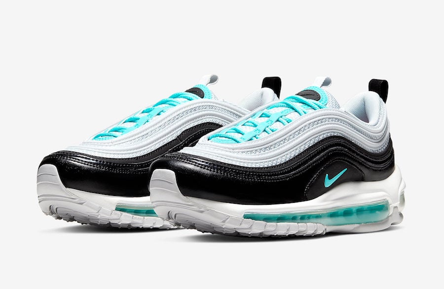 air max 97 black and teal