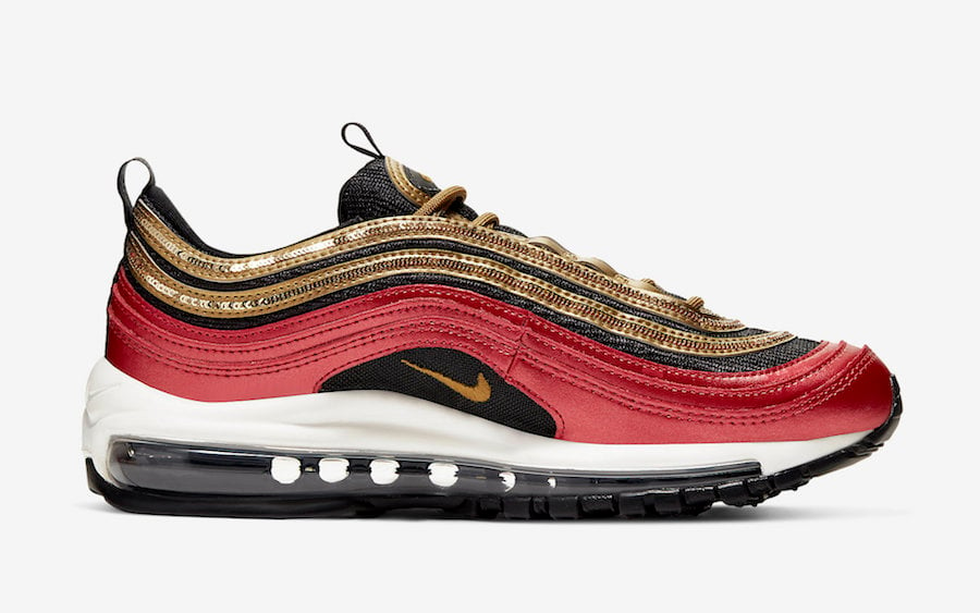 Nike Air Max 97 Sequin Gold CT1148-600 Release Date Info