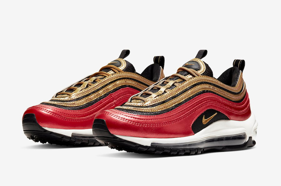 Parity \u003e black pink and gold air max 97 