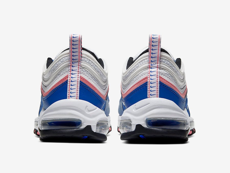 Nike Air Max 97 White Game Royal Pink 921826-107 Release Date Info