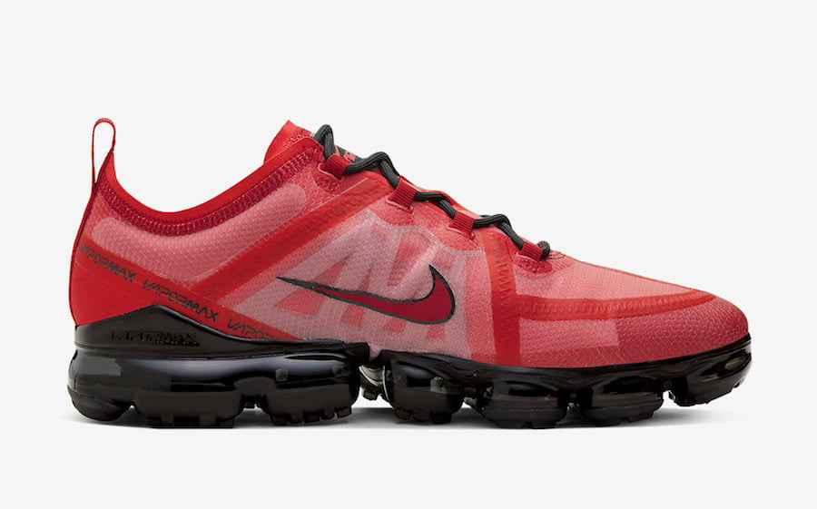 vapormax 2019 red