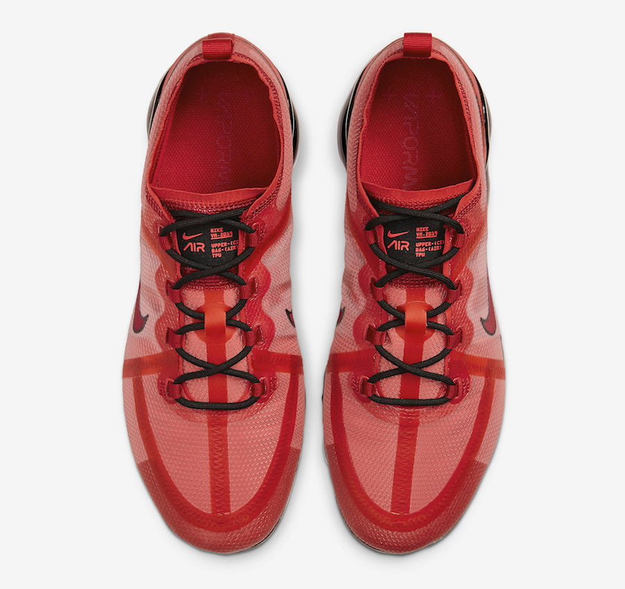 Nike Air VaporMax 2019 Red Crimson AR6631-600 Release Date Info