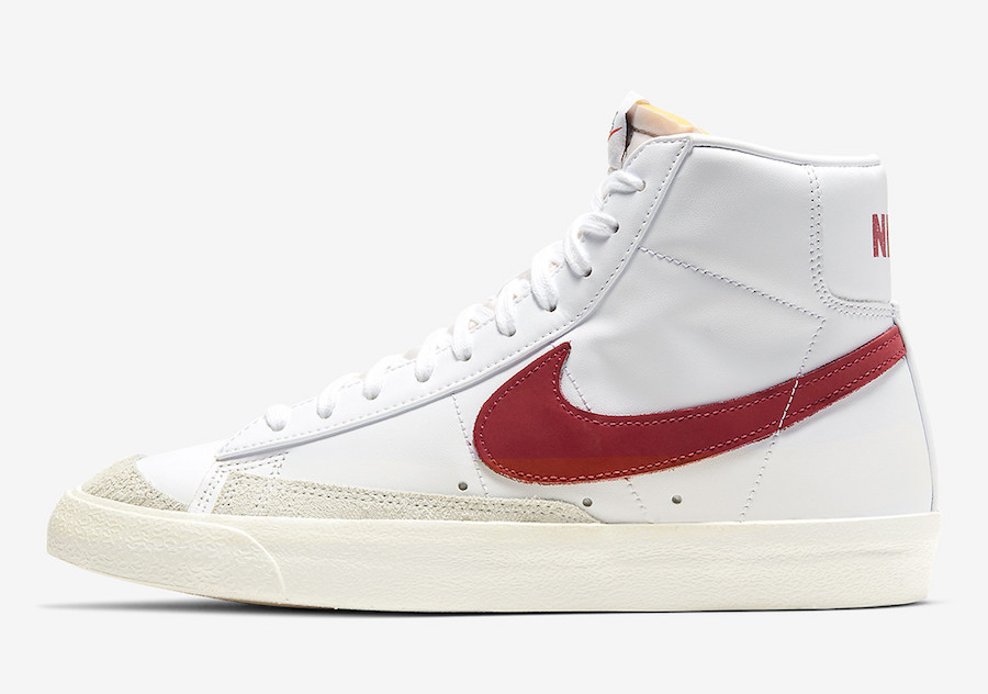 Nike Blazer Mid 77 Brick Red BQ6806-102 Release Date Info