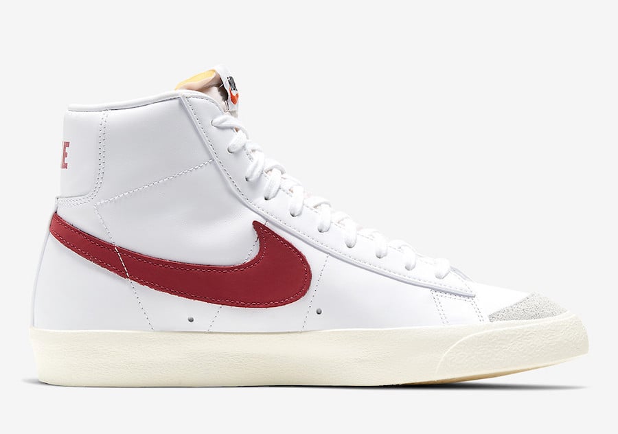 Nike Blazer Mid 77 Brick Red BQ6806-102 Release Date Info