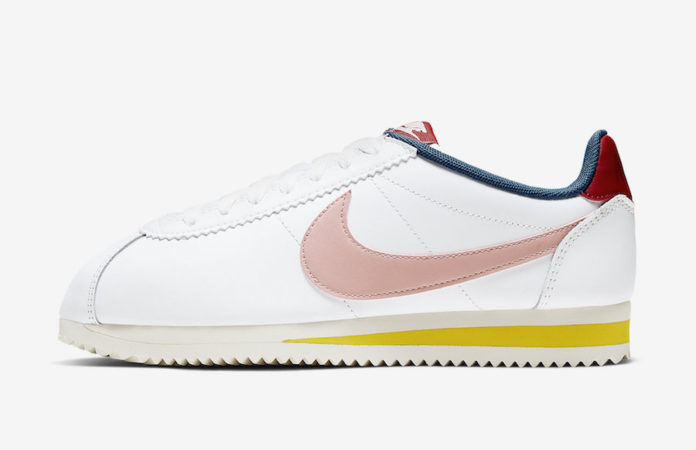 coral nike cortez