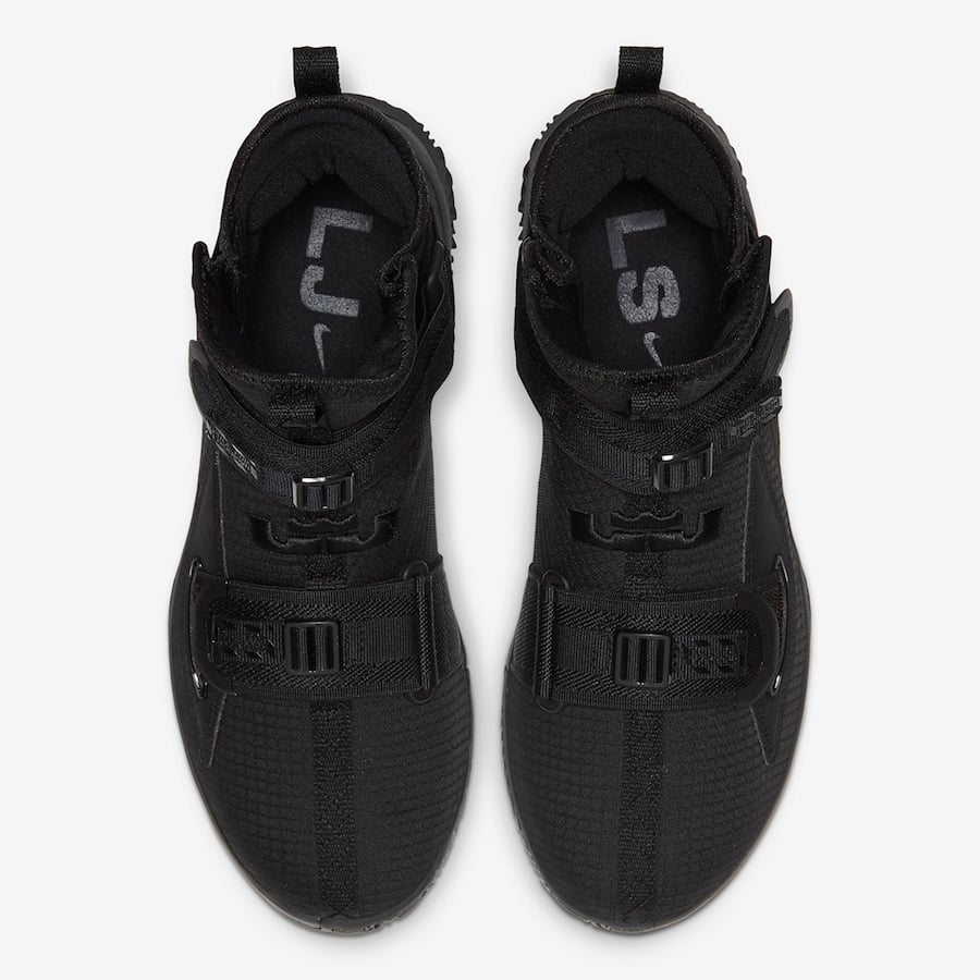 Nike LeBron Soldier 13 Triple Black AR4225-005 Release Date Info ...