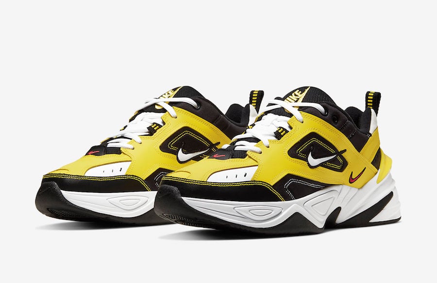 Nike M2K Tekno Yellow Black White AV4789-700 Release Date Info |  SneakerFiles