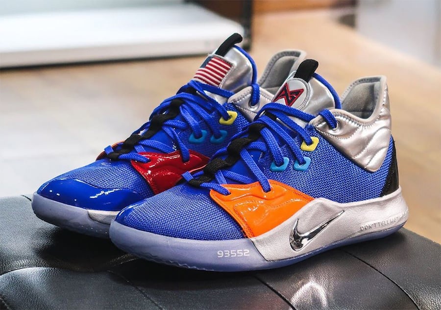 Nike PG 3 NASA Blue Release Date Info Nike PG 3 NASA Blue Release Date Info