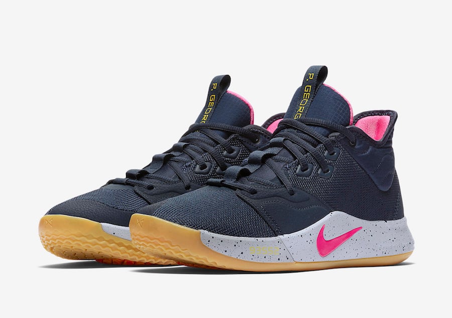 Nike PG 3 Releasing in Obsidian and Pink