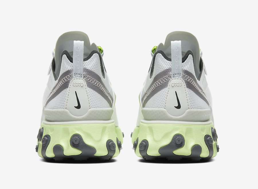Nike React Element 55 Barely Volt CT2546-001 Release Date Info