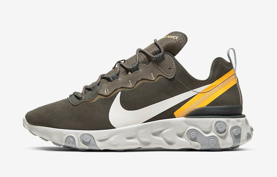 nike react element 55 kaki