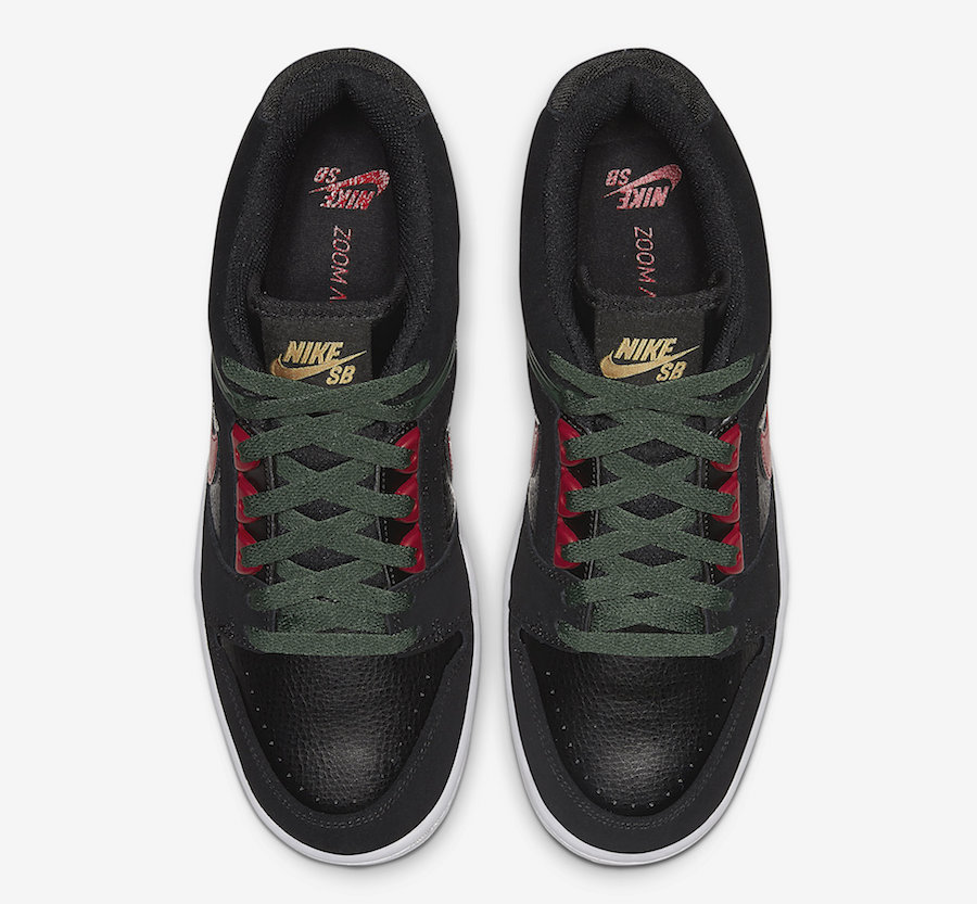 Nike SB Air Force 2 Low Black Deep 