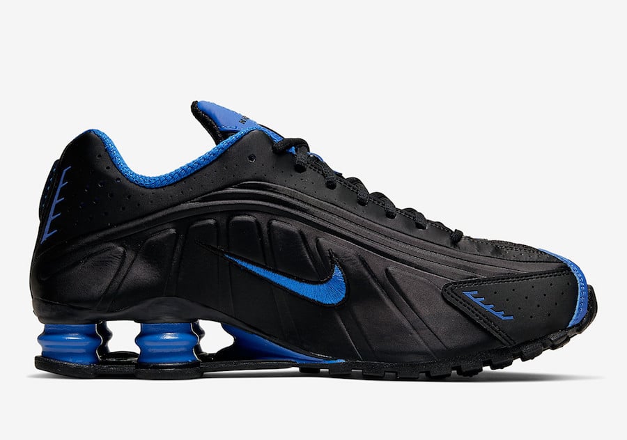 Nike Shox R4 Black Game Royal Blue 104265-053 Release Date Info ...