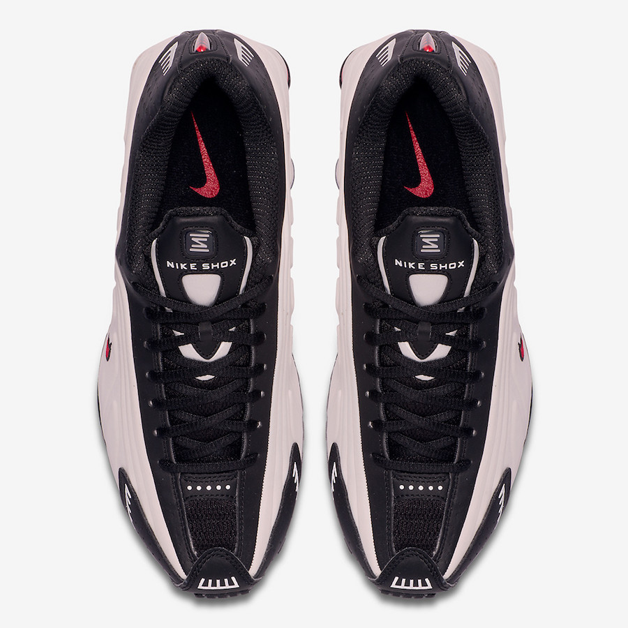Nike Shox R4 Platinum Tint University Red Black 104265-050 Release Date Info