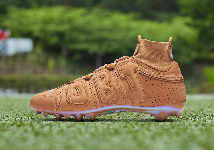 Nike Vapor Untouchable Pro 3 OBJ Uptempo Wheat Cleats