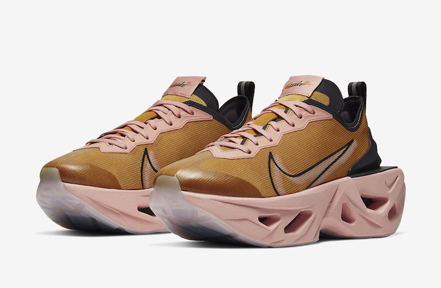 Nike ZoomX Vista Grind in Gold and Stardust