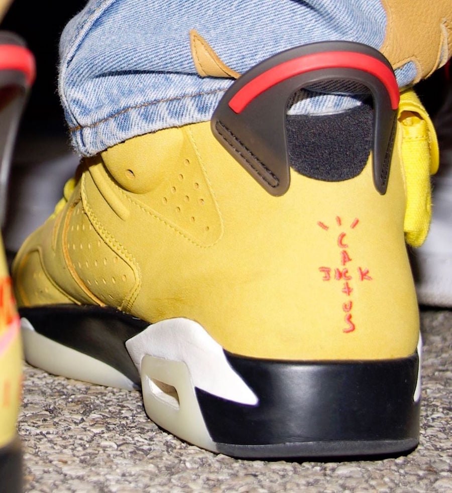 travis jordan 6 yellow