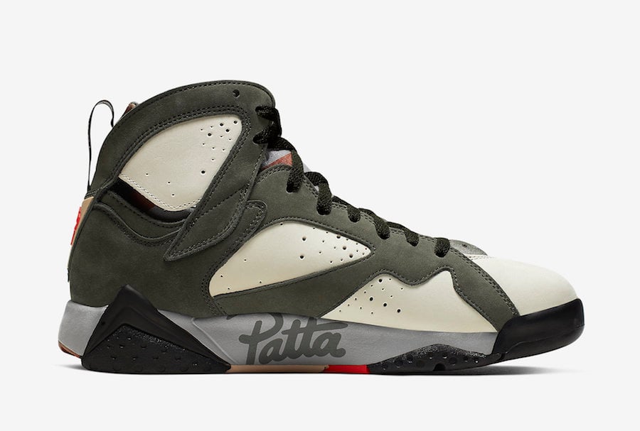 Patta Air Jordan 7 Icicle AT3375-100 Release Date Info