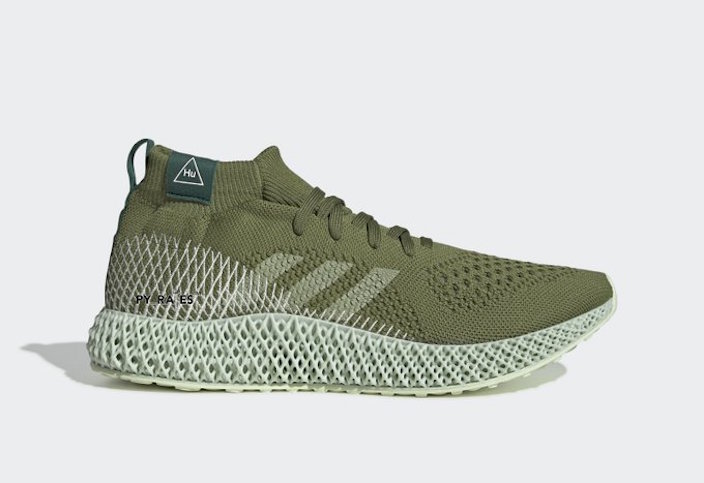 Pharrell adidas 4D Olive Green Release Date Info