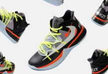Nike Kyrie 5 White Black Gray for men running sports