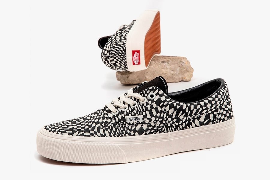 Vans Era SF Available with All-Over Warped Checkerboard Print