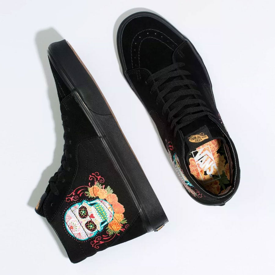 Vans SK8-Hi Dia de los Muertos Release Date Info