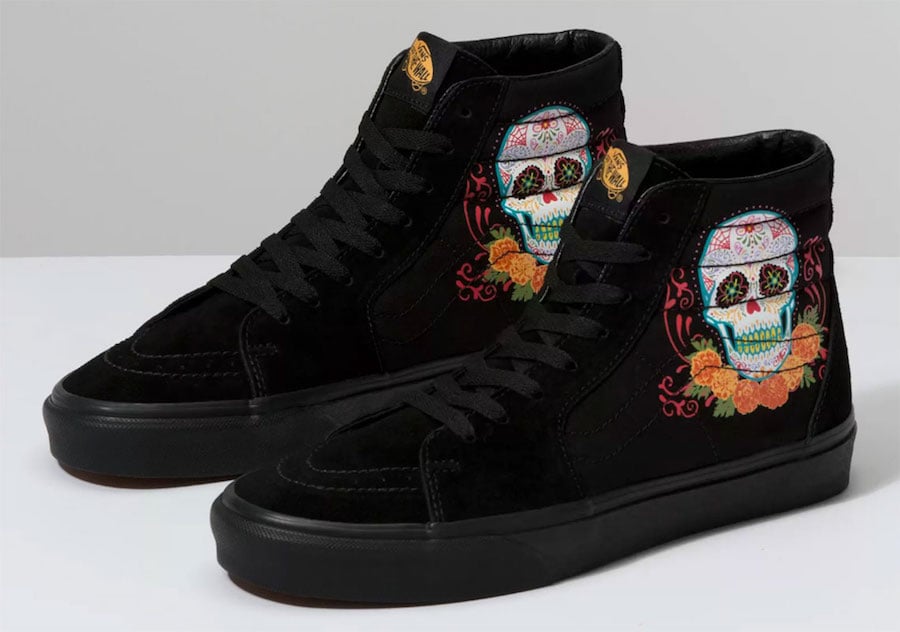 The Vans SK8-Hi is Celebrating Dia de los Muertos