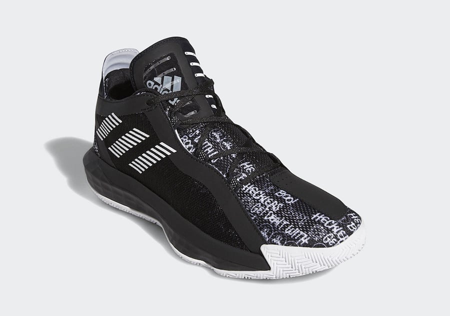 adidas Dame 6 Hecklers Black FU6807 Release Date Info