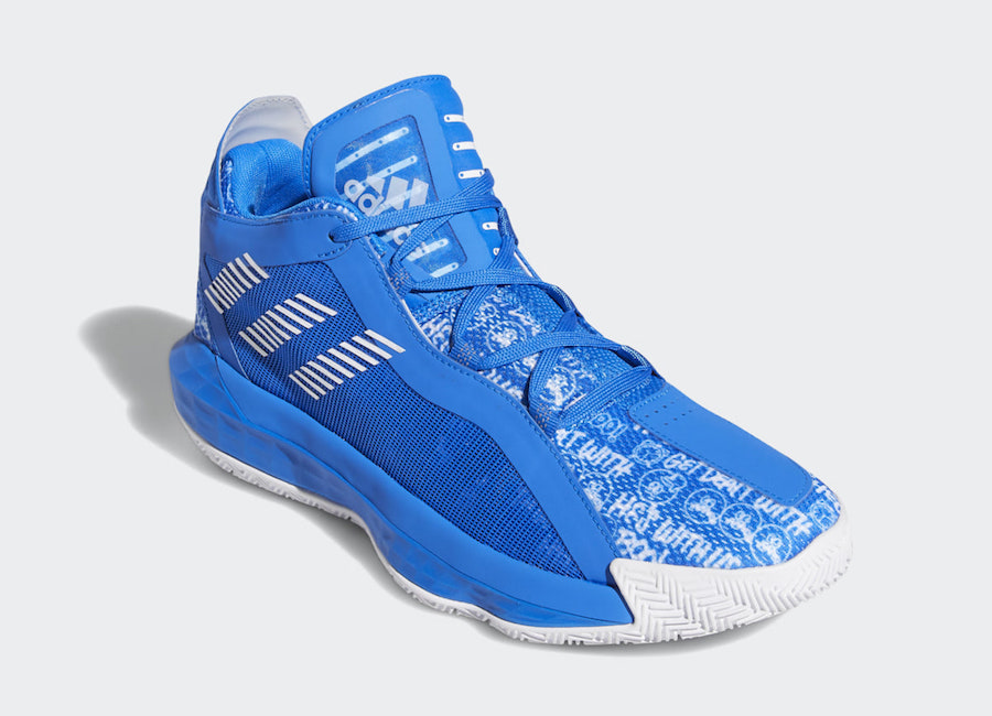 adidas Dame 6 Hecklers Blue FU6809 Release Date Info