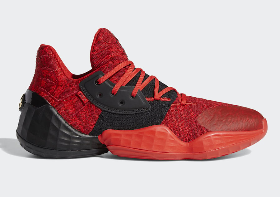 adidas Harden Vol. 4 ‘Power Red’ Release Date
