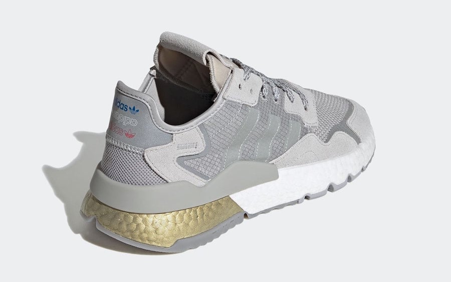 adidas Nite Jogger Grey Gold Metallic FW5335 Release Date Info