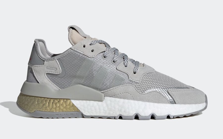 adidas Nite Jogger Grey Gold Metallic FW5335 Release Date Info