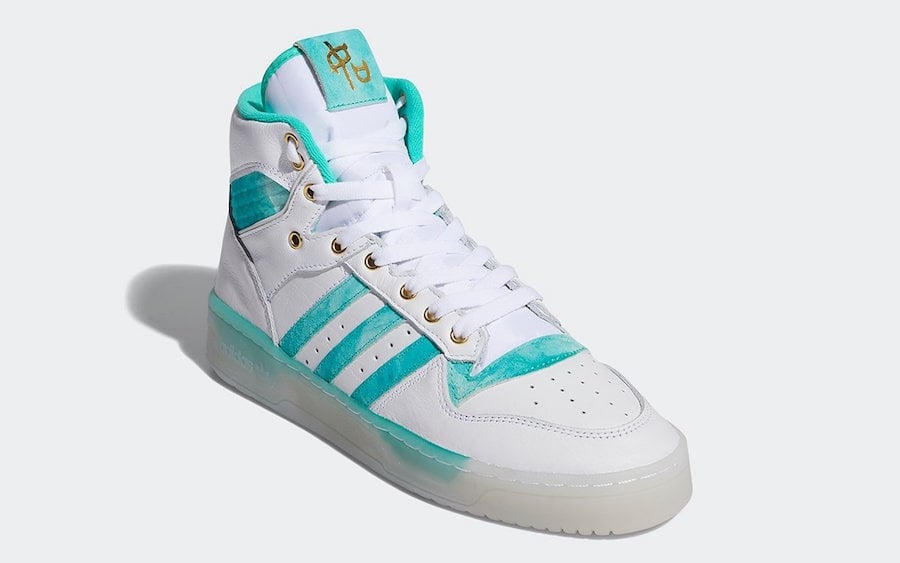 adidas Rivalry High Hi-Res Green Gold Foil FV4526 Release Date Info