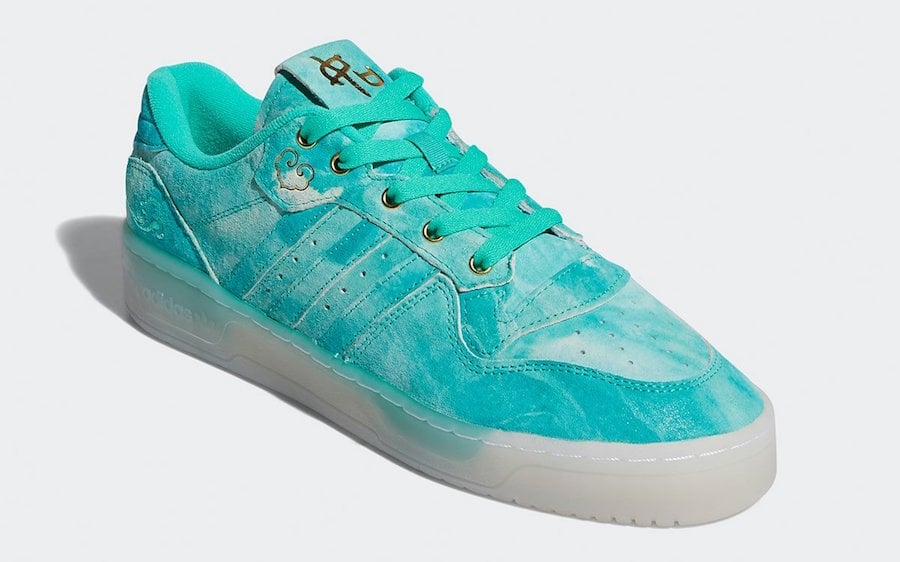 adidas Rivalry Low Hi-Res Green Gold Foil FV4523 Release Date Info