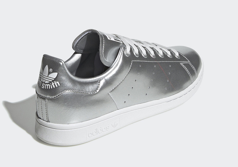 adidas Stan Smith Liquid Silver Metal FV4300 Release Date Info