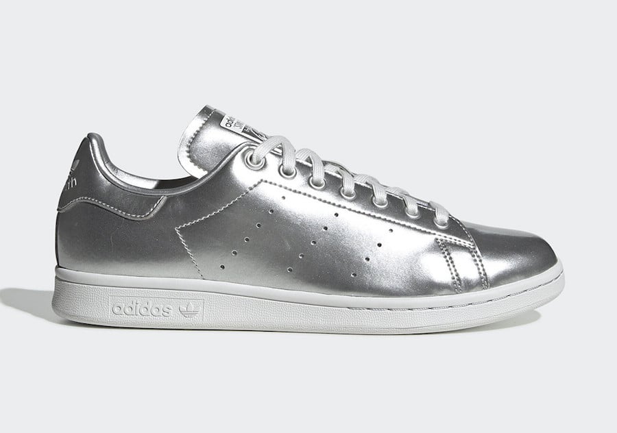 adidas stan smith metal black