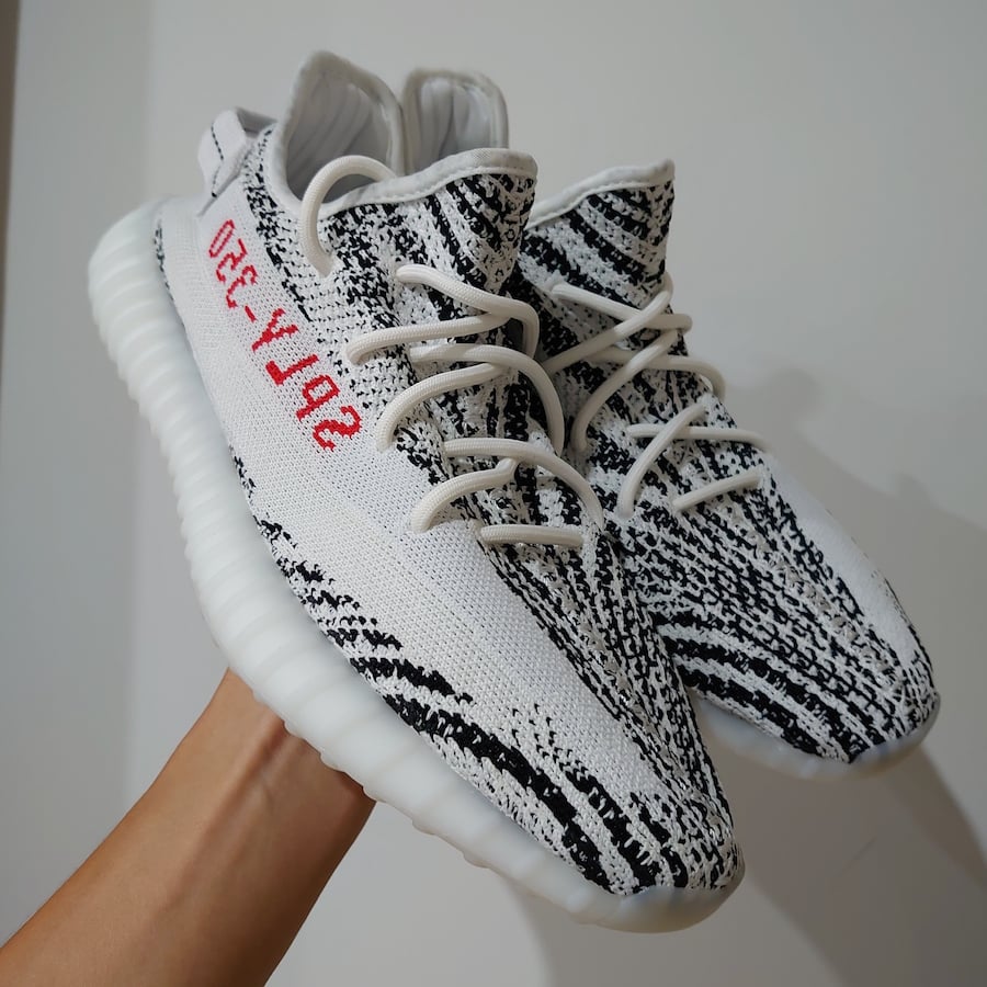 when did yeezy zebra come out