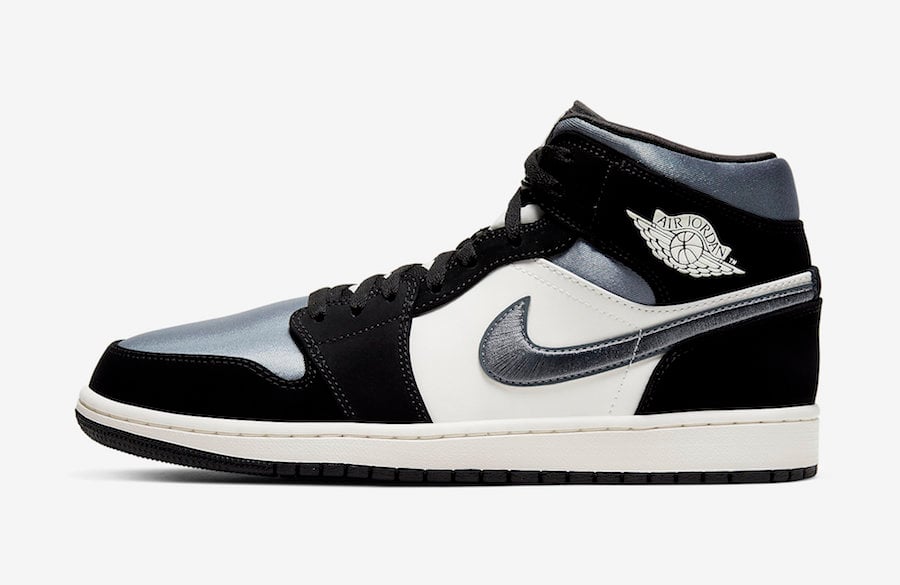 Air Jordan 1 Mid Satin 852542-011 Release Date Info